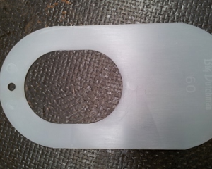 Strap for outlet Ø60